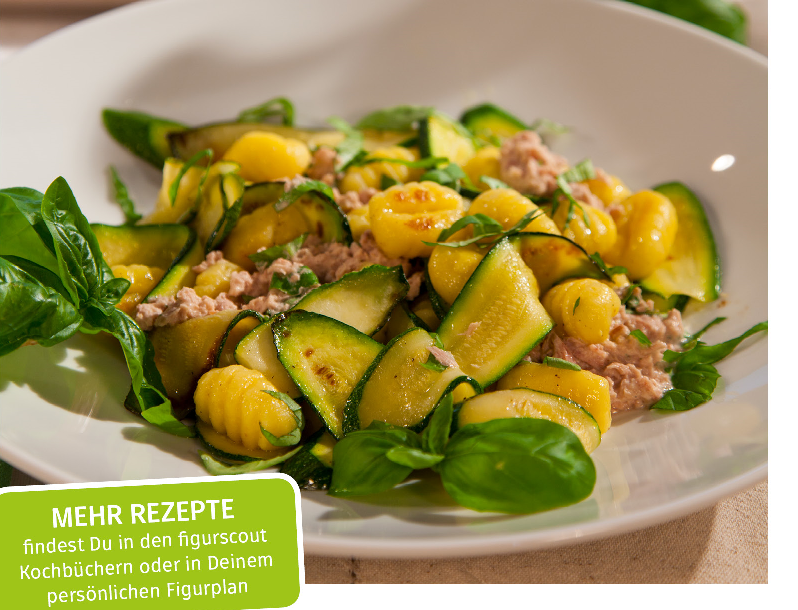 Gnocchipfanne mit Zucchini und Thunfisch - Sportwelt Rosbach